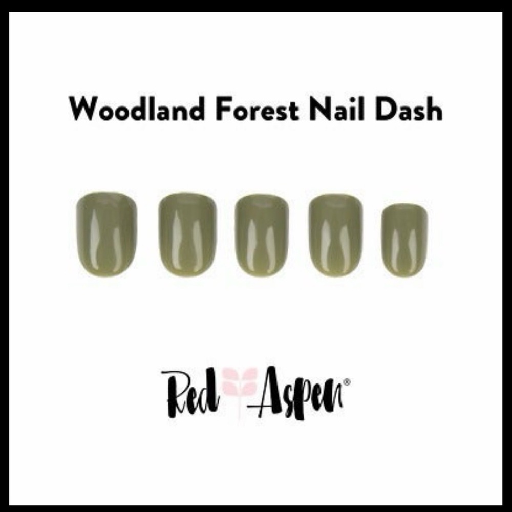 Red Aspen Woodland Forest Nail Dash